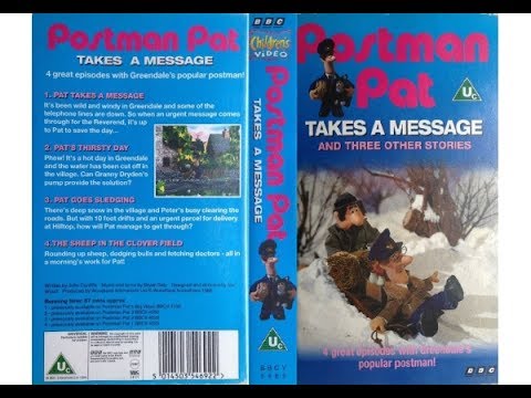 Start of Postman Pat Takes a Message and three other stories VHS (Monday 5th September 1994)