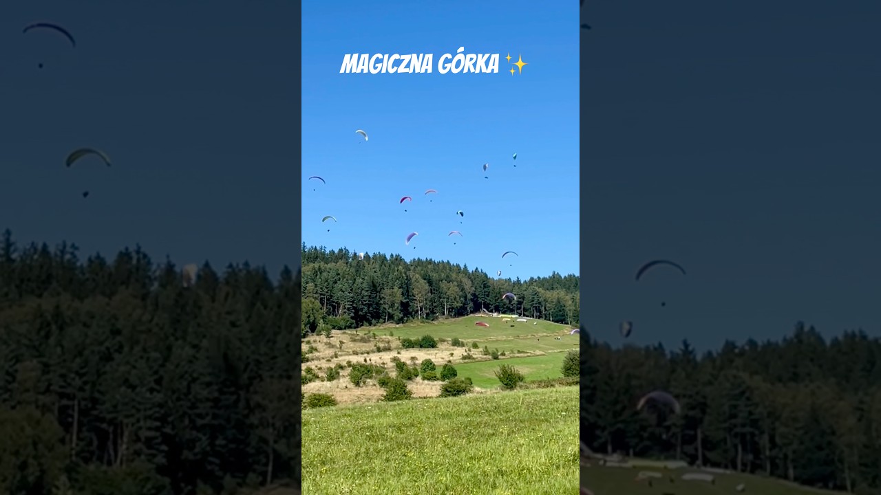 Startowisko Paralotniowe Mieroszów 🪂 #paralotnia #sudety #flying #paraglidingvideo #poland