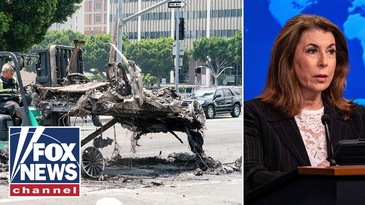 State Department briefing on LA riots