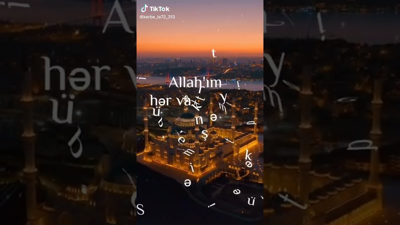 Status üçün gözəl video dini statuslar Ya Allah