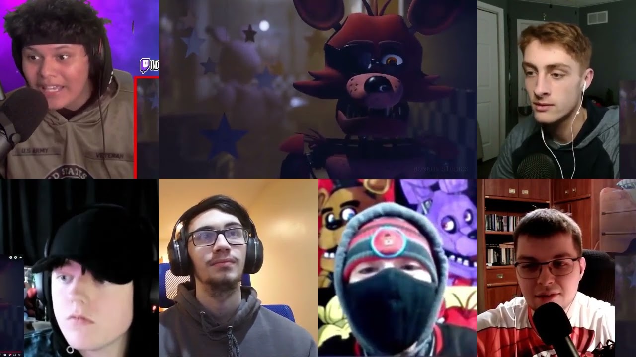 STAY CALM 2021 - Five Nights at Freddy's Animated Music Video | Reaction Mashup #231