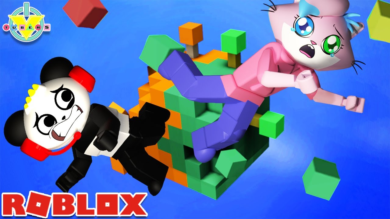 STAY ON THE CUBE!!! Combo Panda VS Alpha Lexa
