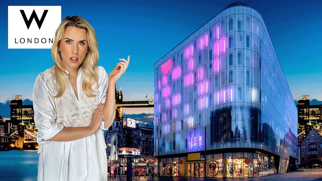 Staying At THE WEIRDEST HOTEL In London! W Hotel