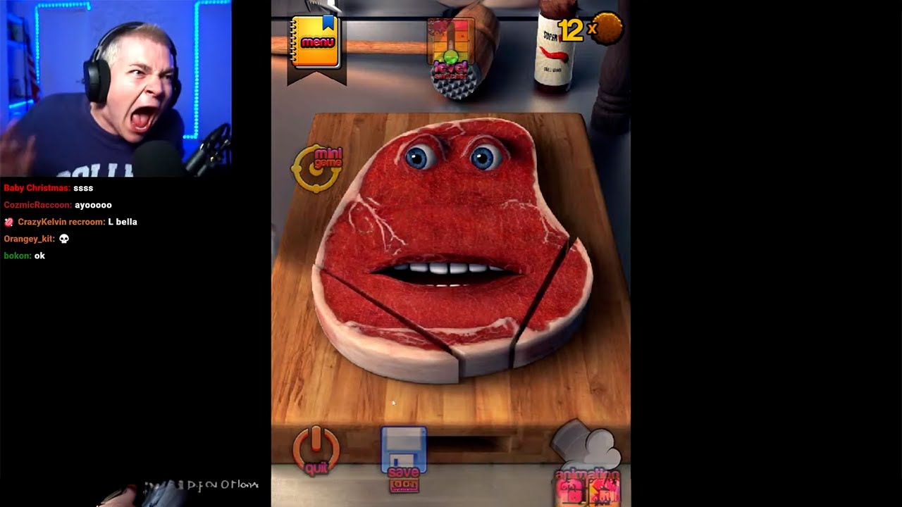 steak plays charlie the steak