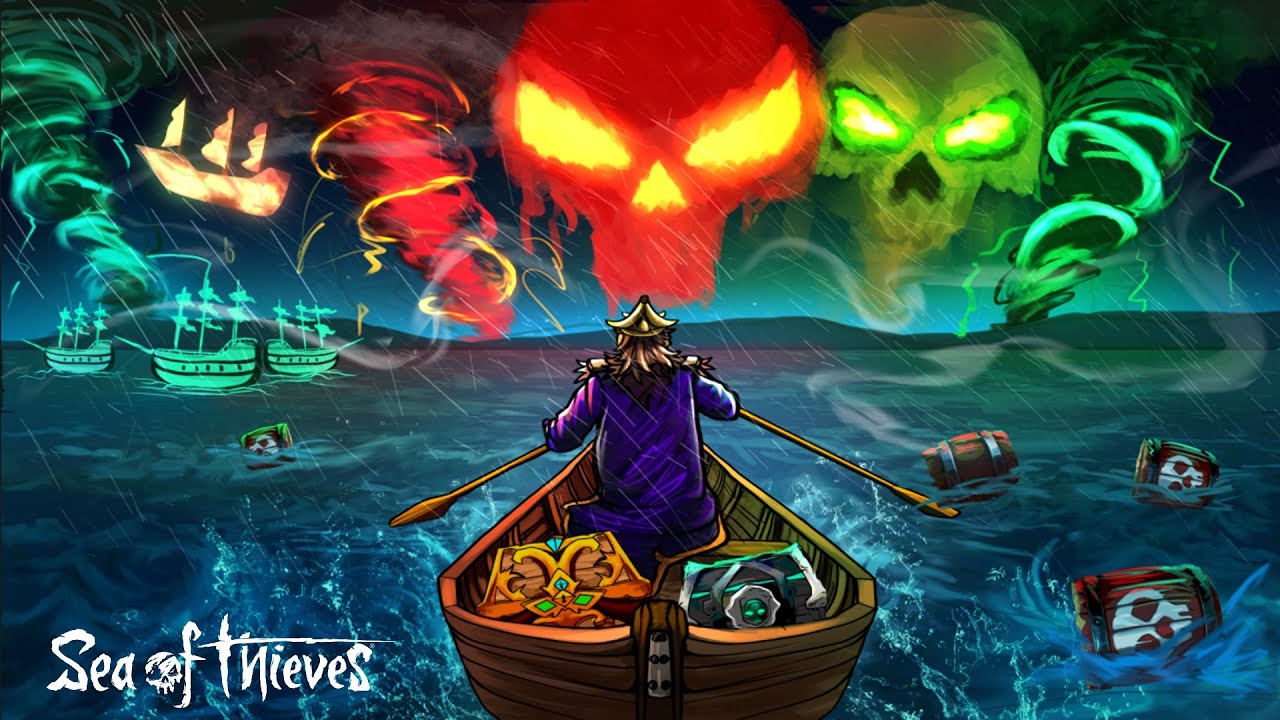 Stealing 100 World Events in Sea of Thieves