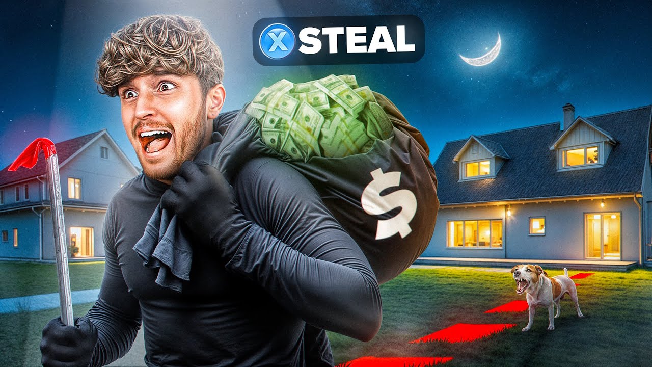 Stealing From EVERY HOUSE in the Neighorhood!