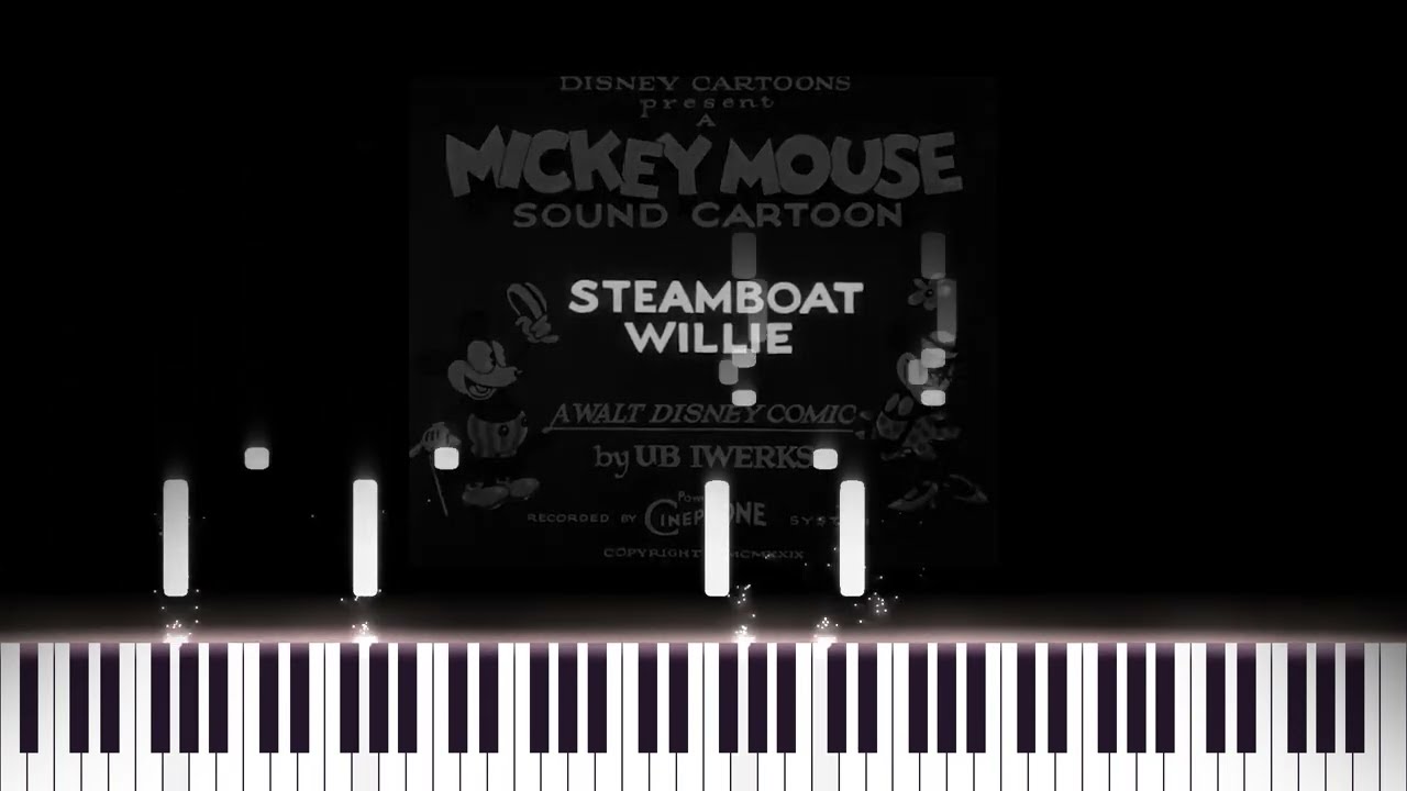 Steamboat Willie | ragtime piano cover