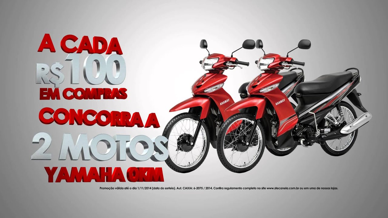Stecanela Materiais Elétricos & Iluminação - Concorra a 2 motos Yamaha 0km