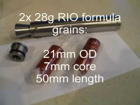 Steel KNSU Rocket motor static test