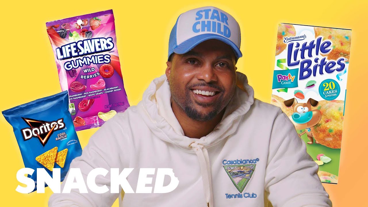 Steelo Brim Breaks Down His Favorite Snacks | Snacked