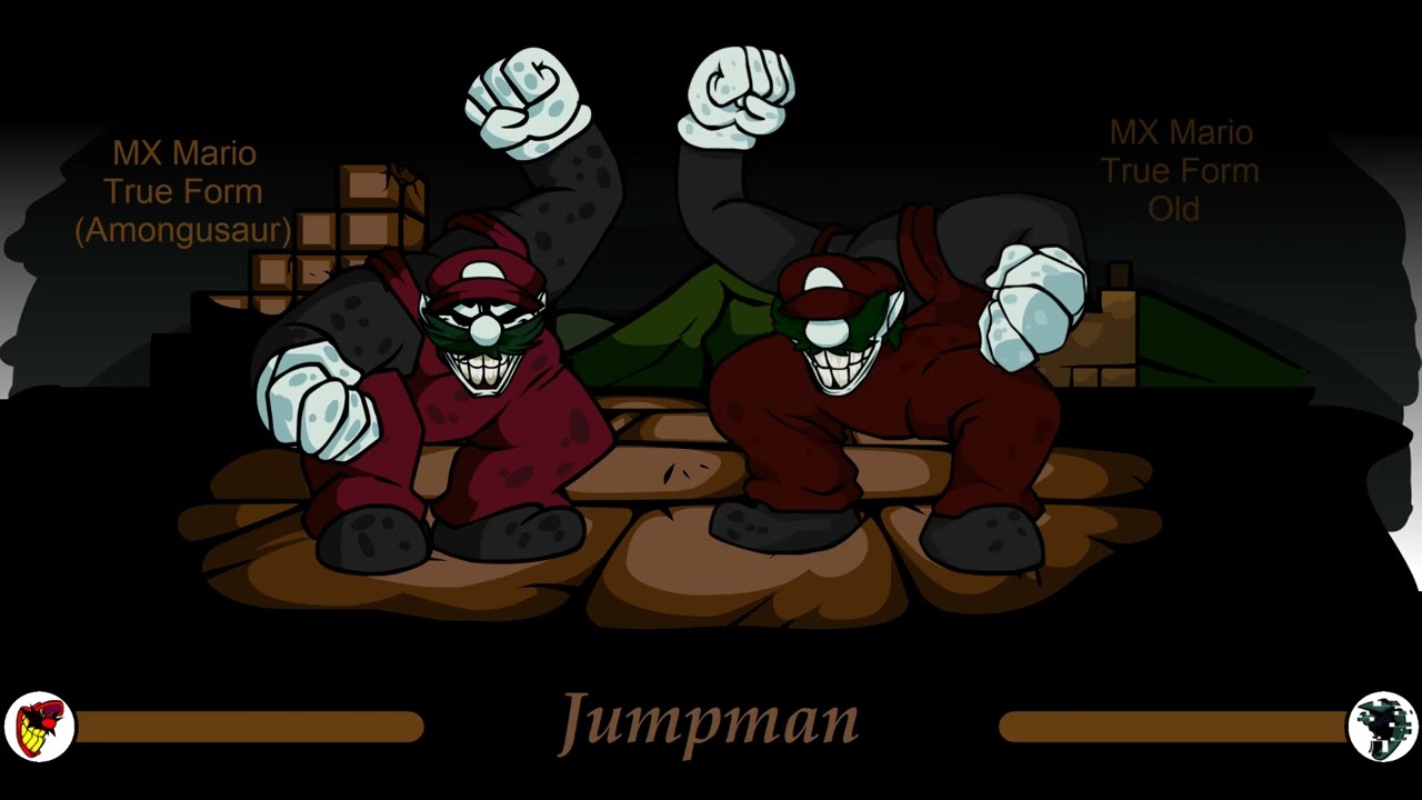 SteFan's Music Friday Night Funkin' Vs. MX - Jumpman (MX Mario Old Vs. MX Mario New)