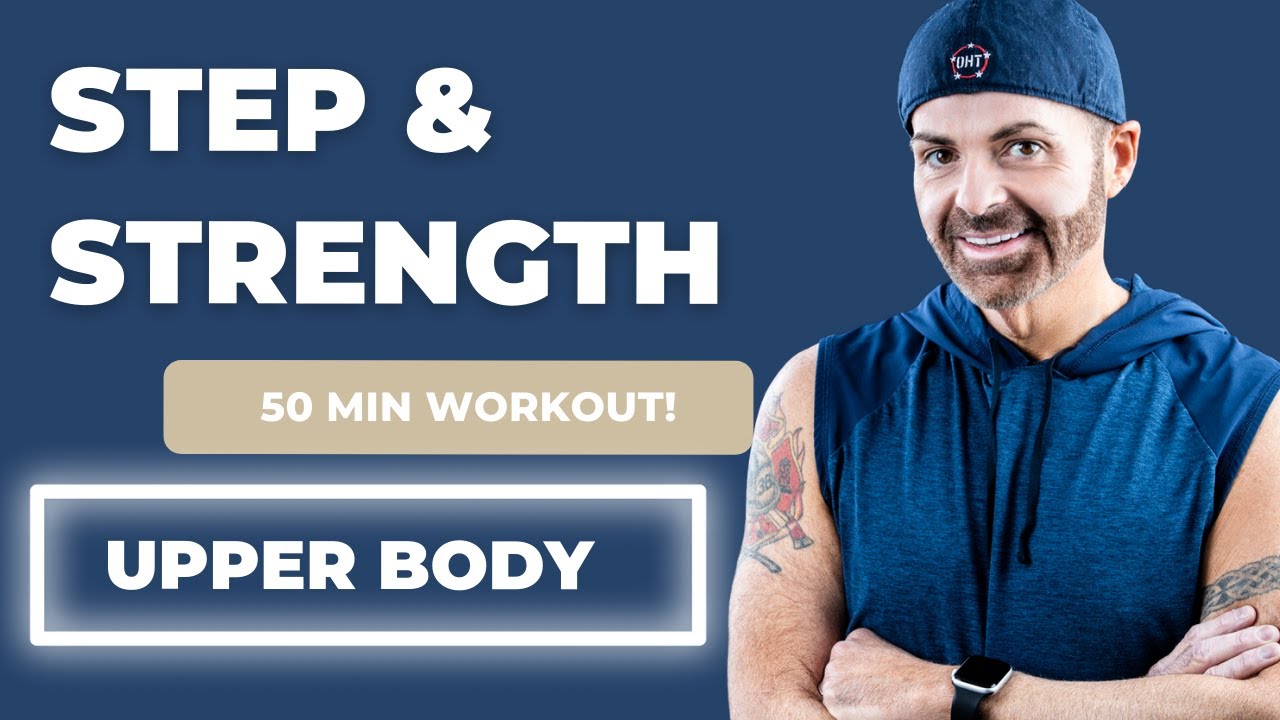 Step and Strength Workout - SS Fit Studio Steve SanSoucie Step Aerobics and Strength Workout.