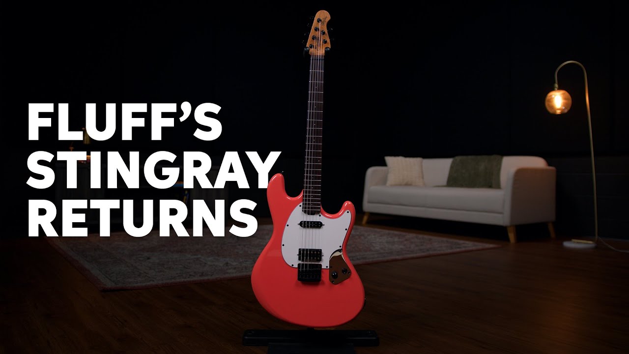 Sterling By Music Man Ryan “Fluff” Bruce Signature StingRay Electric Guitar Demo