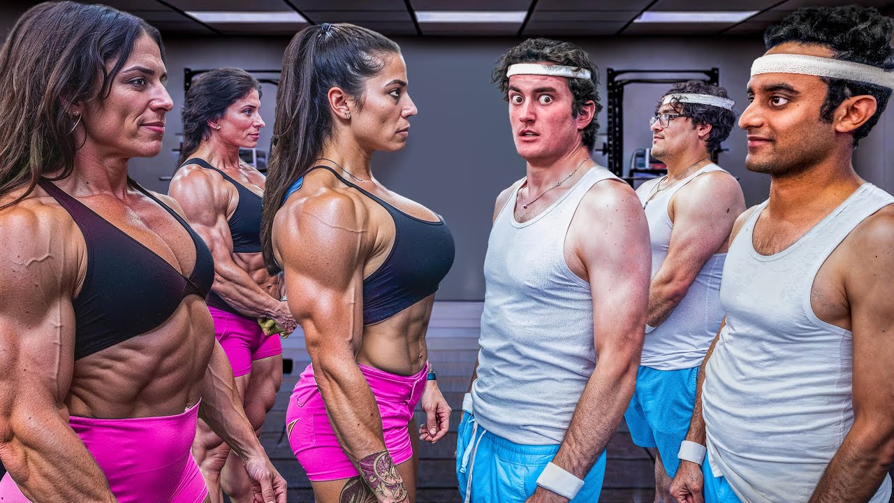 Steroid Women vs. Average Joe's - (Who's Stronger?)