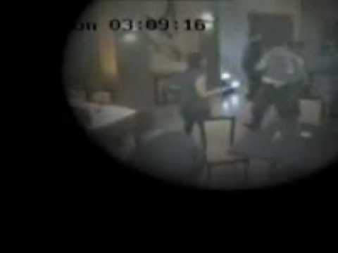 Steven Gerrard Fight CCTV Footaage Zoomed in