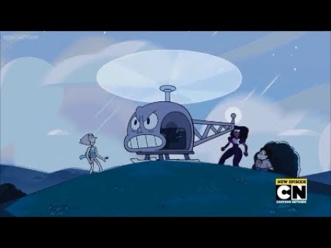 Steven Universe - Amethyst transforms into Helicopter 1