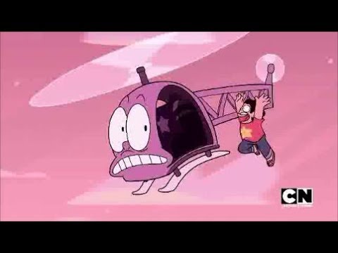 Steven Universe - Amethyst transforms into Helicopter 2