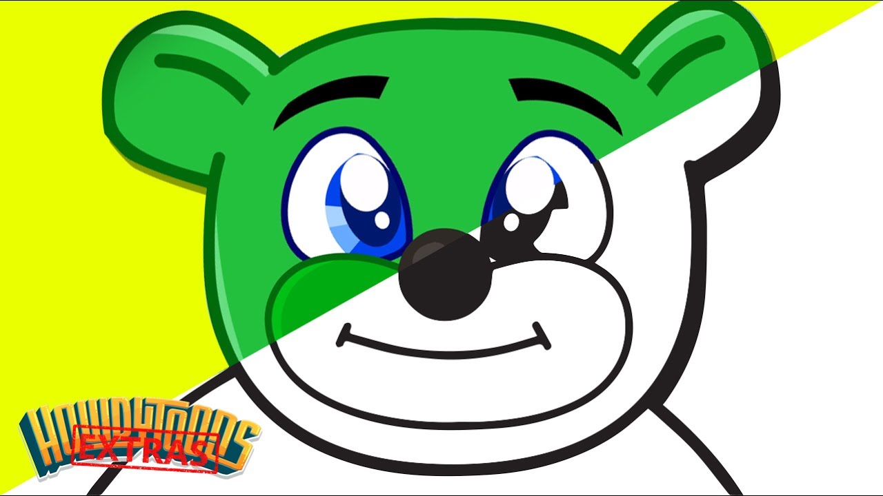 Sticky Sticky Bubblegum - The Making of -   Howdytoons Extras Cartoons