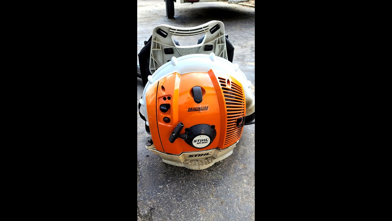 STIHL Leaf Blower Bogging? This Quick Fix Will Make It Run Like New Again! BR550 600 700