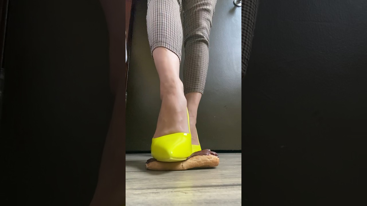 STILETTO ECLAIRS CRUSH | ASMR & CRUSHING