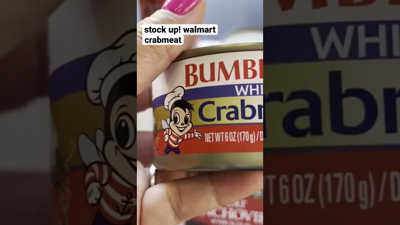 Stock Up! Crabmeat 🦀 @Walmart