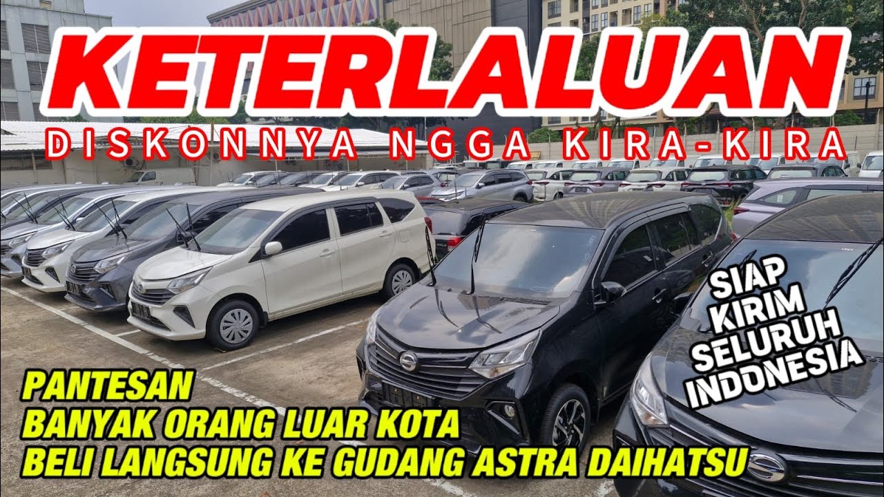 Stok Menumpuk, Astra Daihatsu Nekat Cuci Gudang Besar-besaran