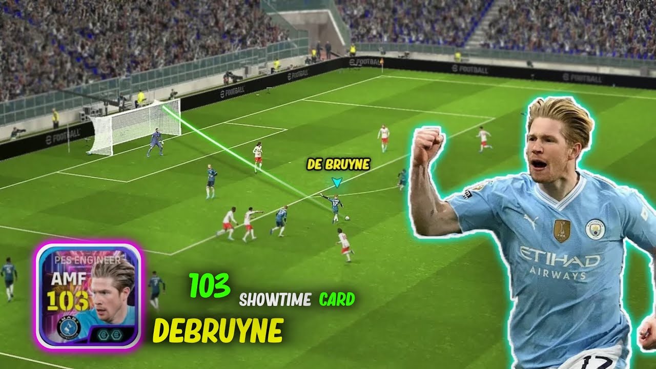 STOOOOP!! K. De Bruyne 103 Showtime 🗿😮‍💨 His Best Card Ever Made - eFootball 2025