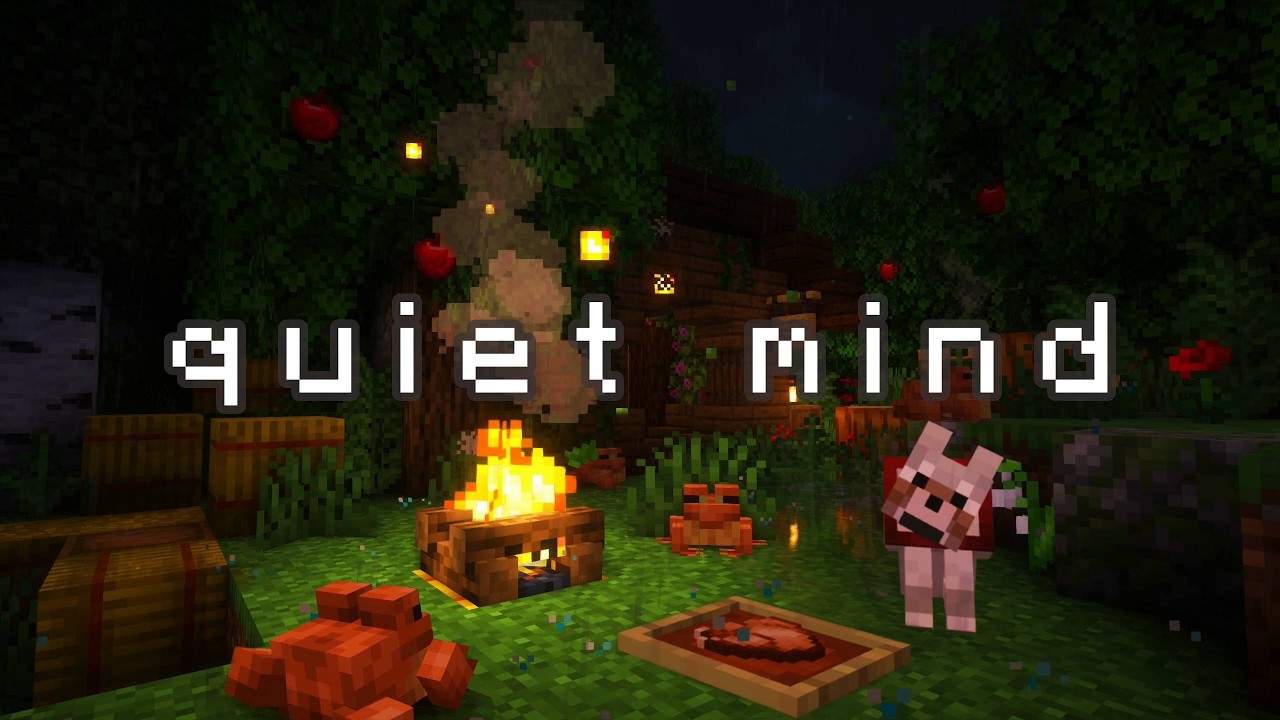 stop scrolling, rest a little... (minecraft music & relaxing sounds)