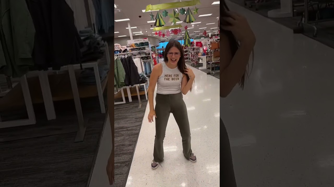Store manager got shocked credit-lillyvig #shorts #farting #fartinggirl