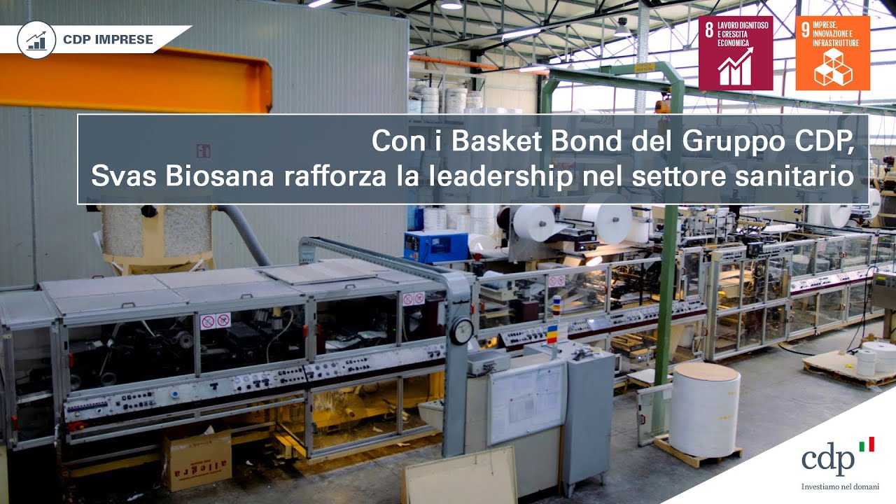 #storiedallitalia: Svas Biosana cresce nel mercato grazie ai Basket Bond del Gruppo CDP