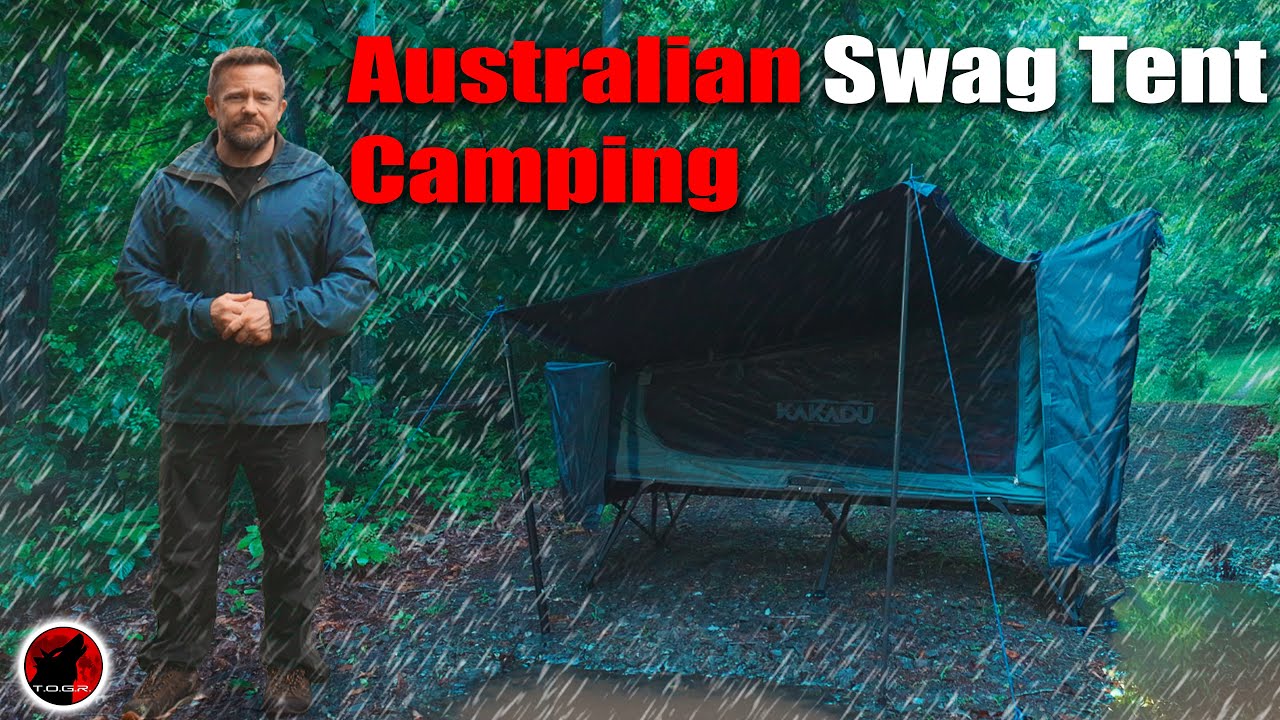 Storm Camping in a Crazy Australian Tent in Heavy Rain
