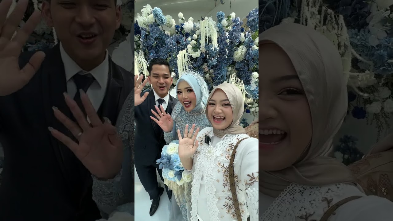 [STORY IG] dateng ke nikahannya almineta dan suami😍