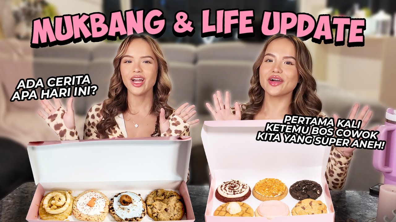 Story of SUPER STRANGE BOSS + Mukbang and VIRAL Cookie Review!