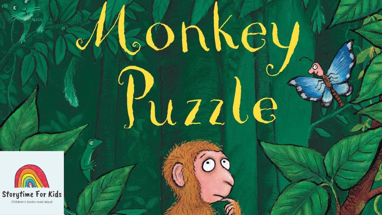 Storytime for kids read aloud - Monkey Puzzle by Julia Donaldson