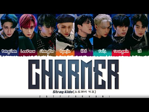 Stray Kids  - 'CHARMER' Lyrics [Color Coded_Han_Rom_Eng]