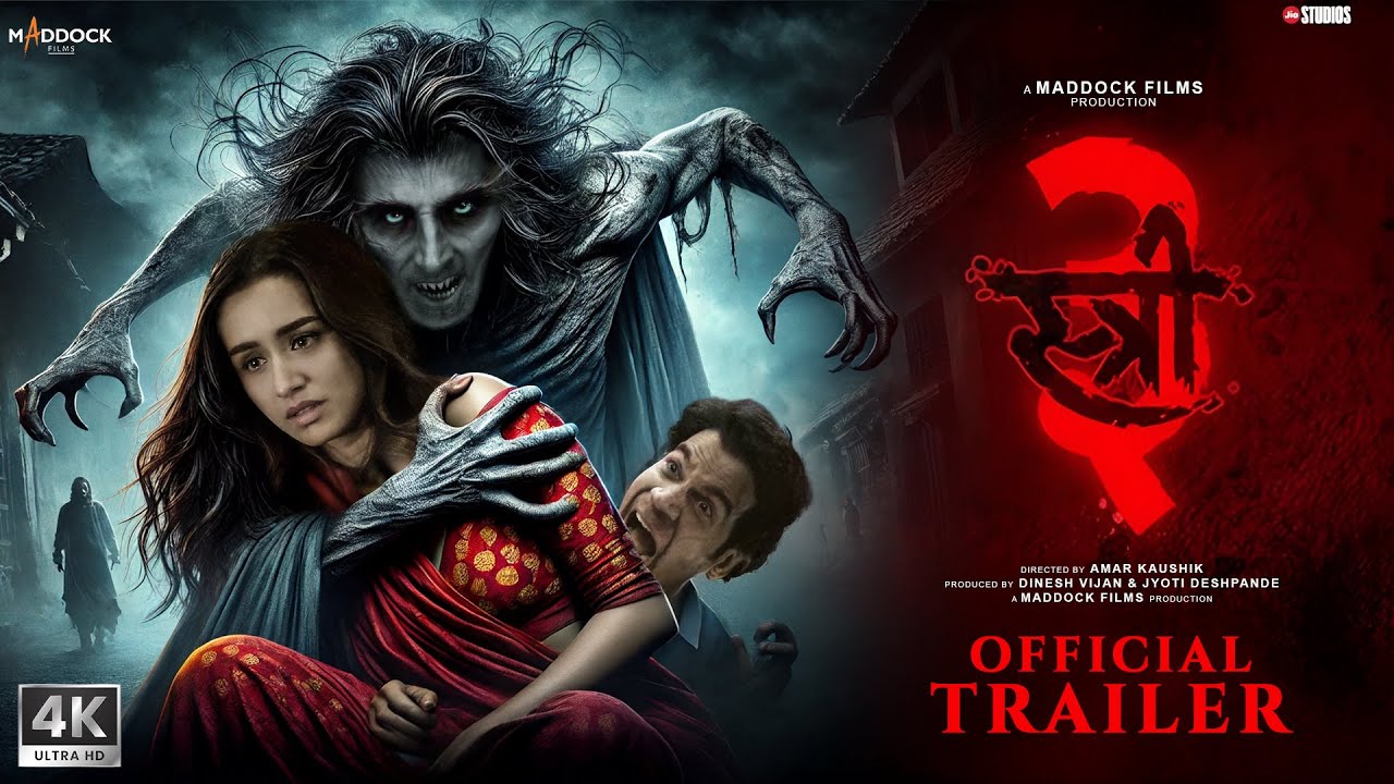 STREE 3 - Trailer | Shraddha Kapoor | Akshay Kumar | Rajkumar Rao | Pankaj T, New Movie Trailer 2025