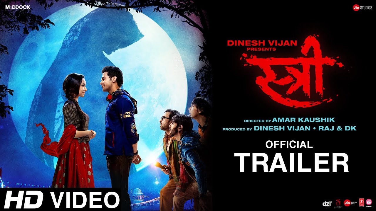 Stree Official Trailer | Rajkummar Rao, Shraddha Kapoor, Dinesh Vijan, Raj&DK, Amar Kaushik | Aug 31