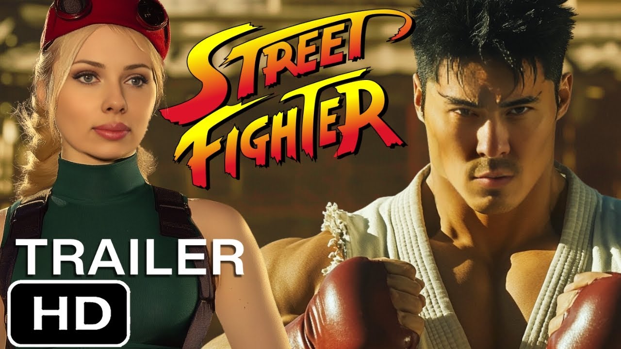 STREET FIGHTER | 1990's Super Panavision 70, Scarlett Johansson | Live-Action Trailer