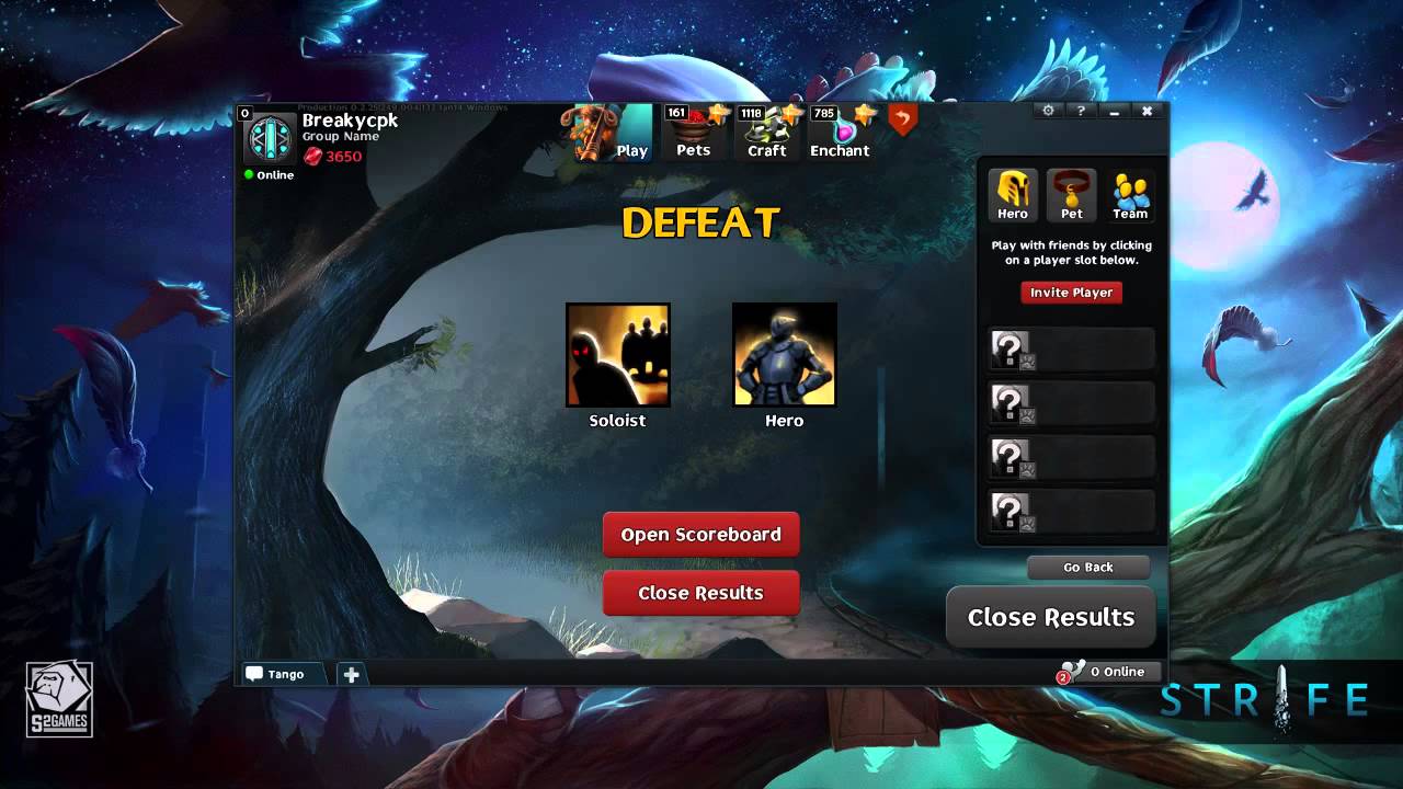 Strife Chat - 1/14/14 Crafting w/ Rook