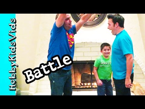 Strike a Pose! Battle Challenge w/HobbyPig. HobbyDude + HobbyGuy Must Stay Still HobbyKidsVids