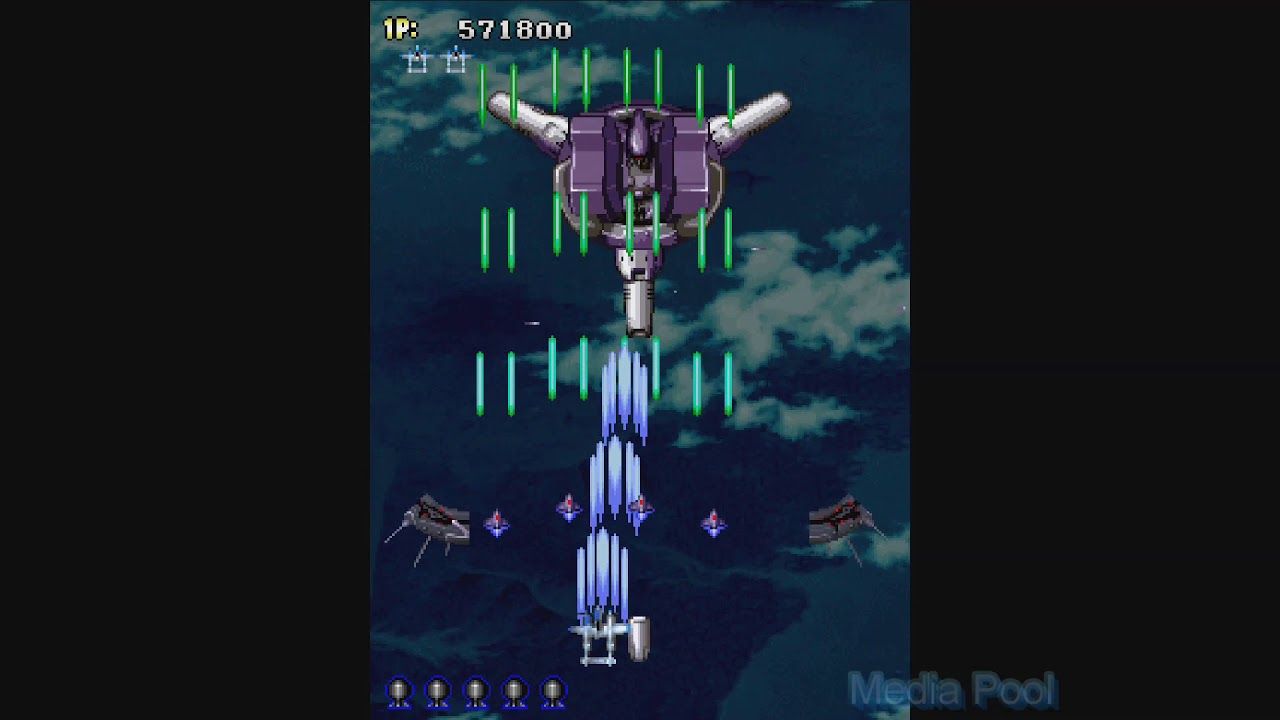 Strikers 1945 (Arcade) Playthrough longplay retro video game