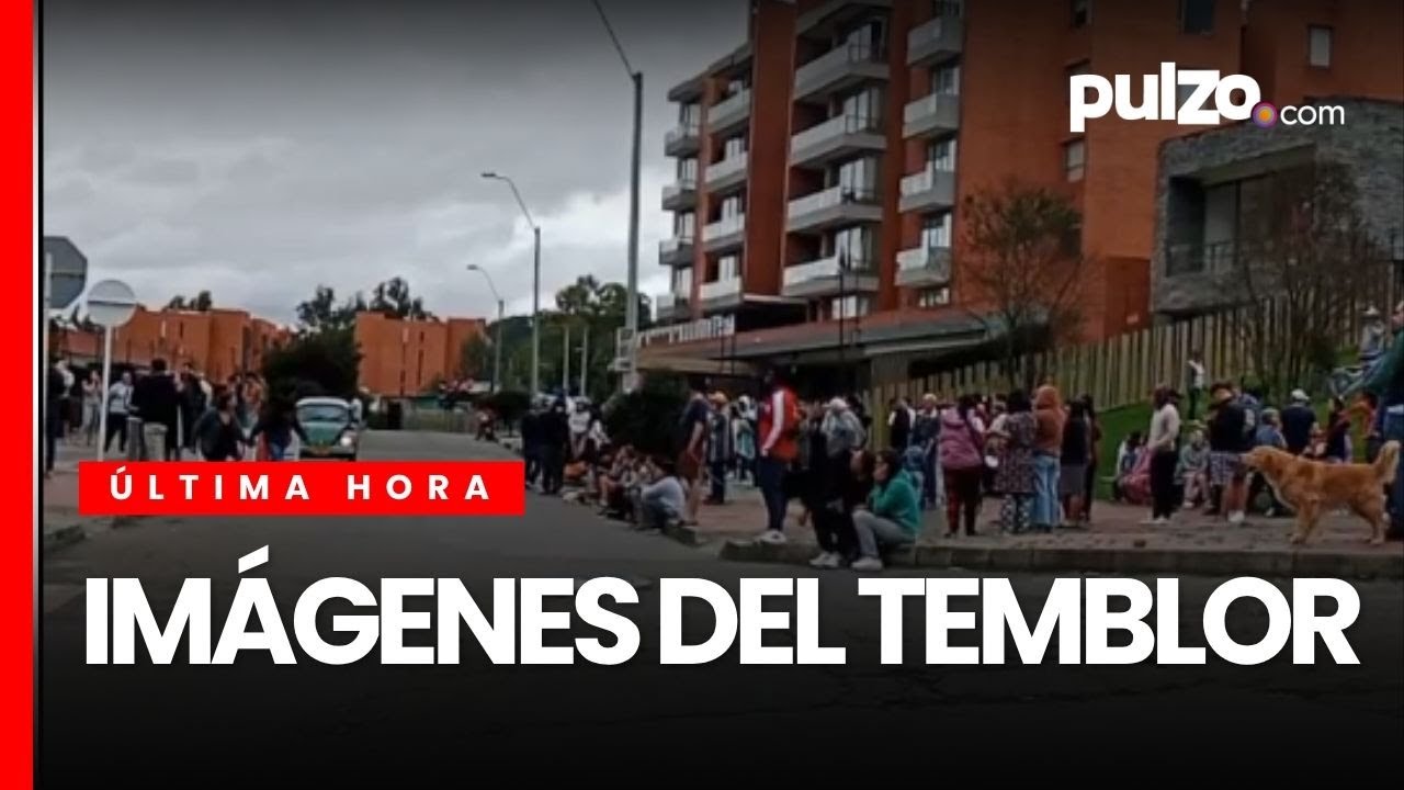Strong earthquake in Colombia: How the tremor was experienced in Bogotá and other areas | Pulzo
