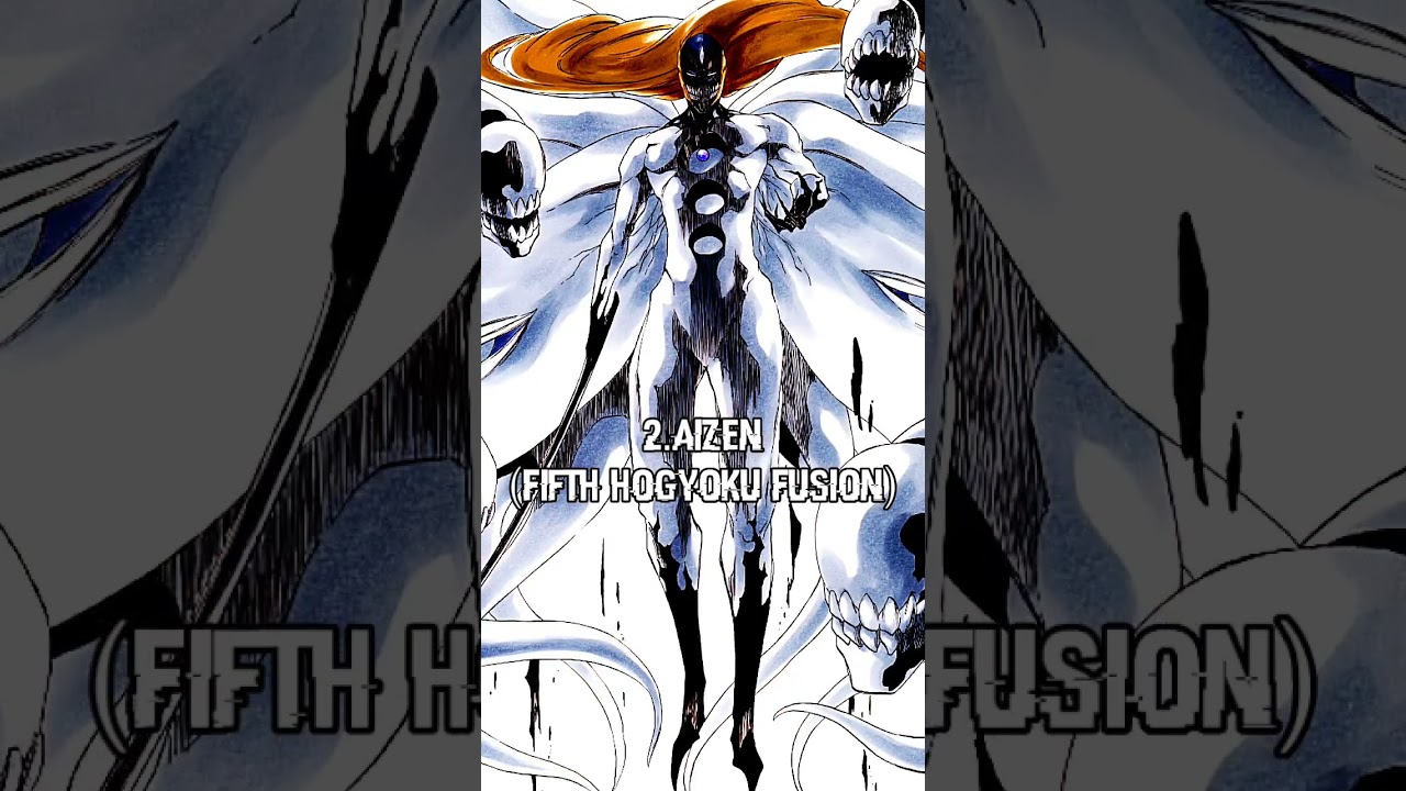 STRONGEST AIZEN'S FORMS | #shorts #bleach #aizen #hogyoku #soulsociety #bleachtybw #bankai #fyp #pt