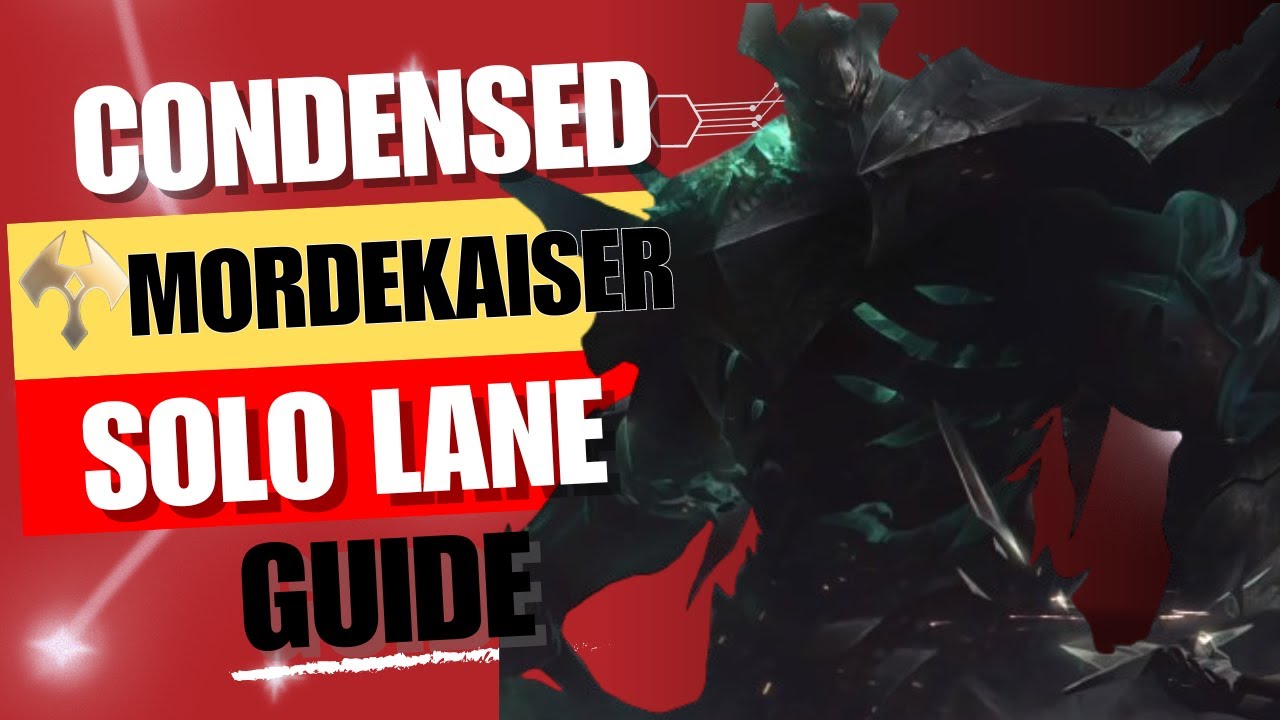 Struggling with Mordekaiser? Here's how to improve FAST | WildRift Mordekaiser Guide