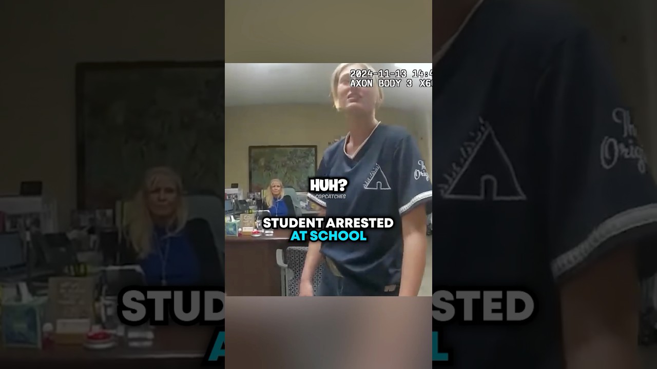 Student ARRESTED At School 😳🫢