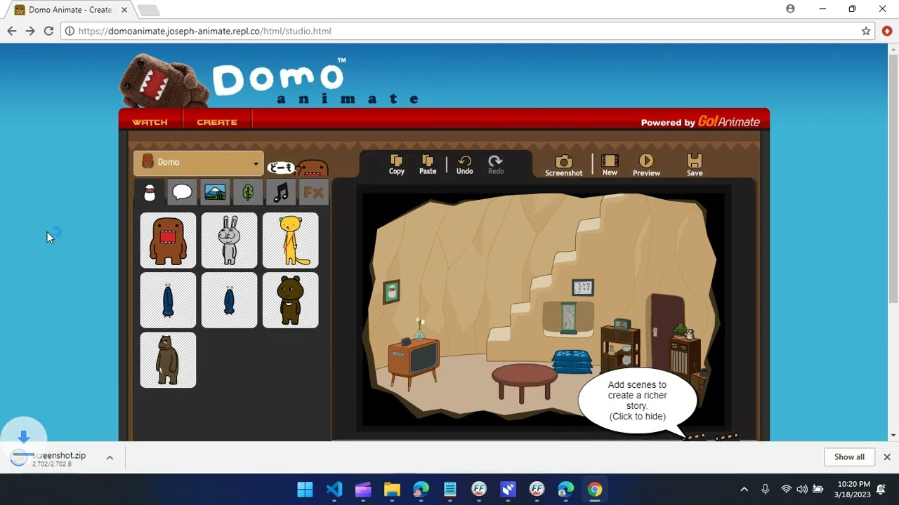 Studio Updates In Domo Animate
