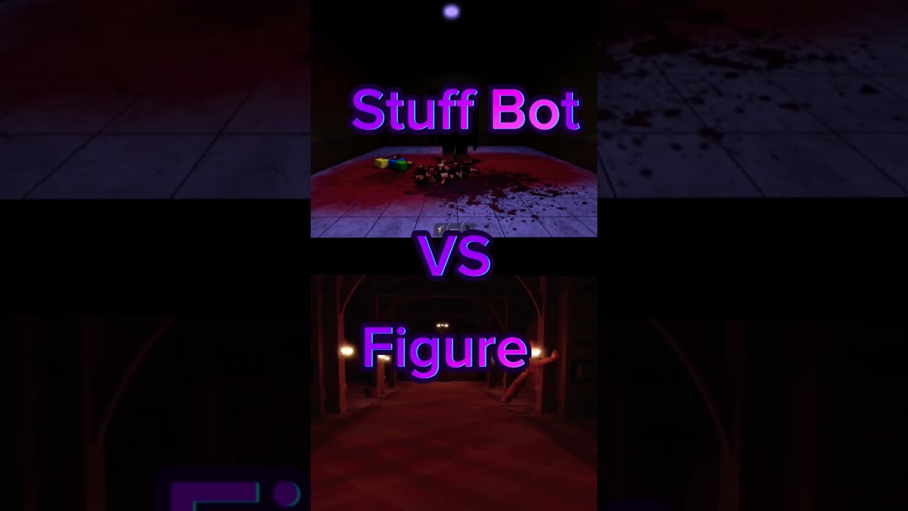 Stuff Bot Vs Figure Who You Think Will Win? #doors #doorsroblox #usaretoys #robloxshorts #debates