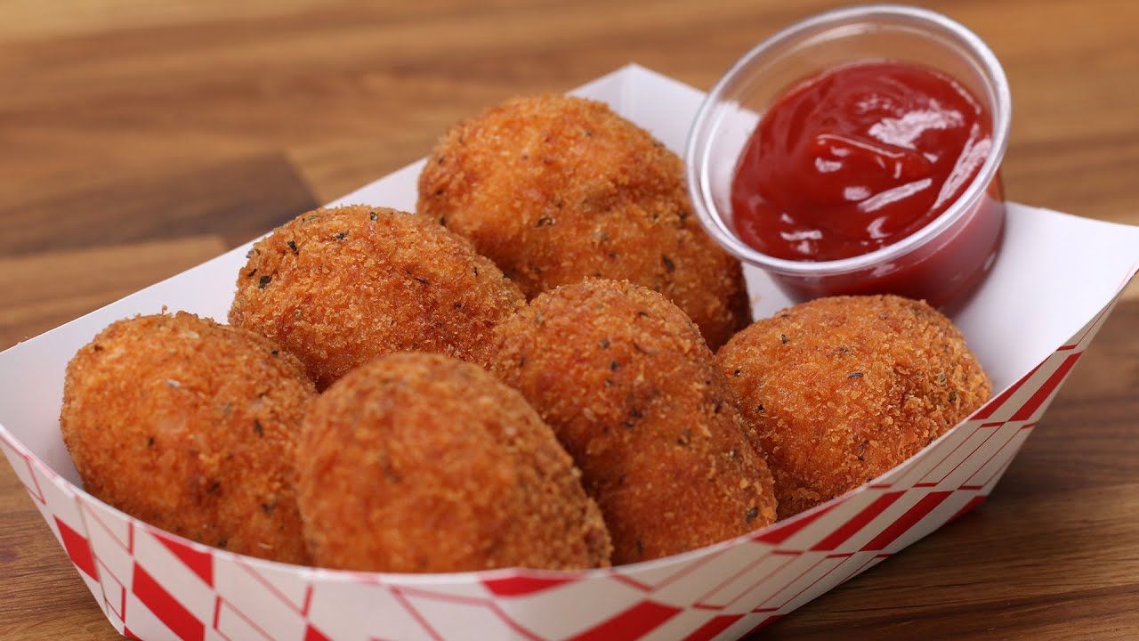 Stuffed Chicken Nuggets