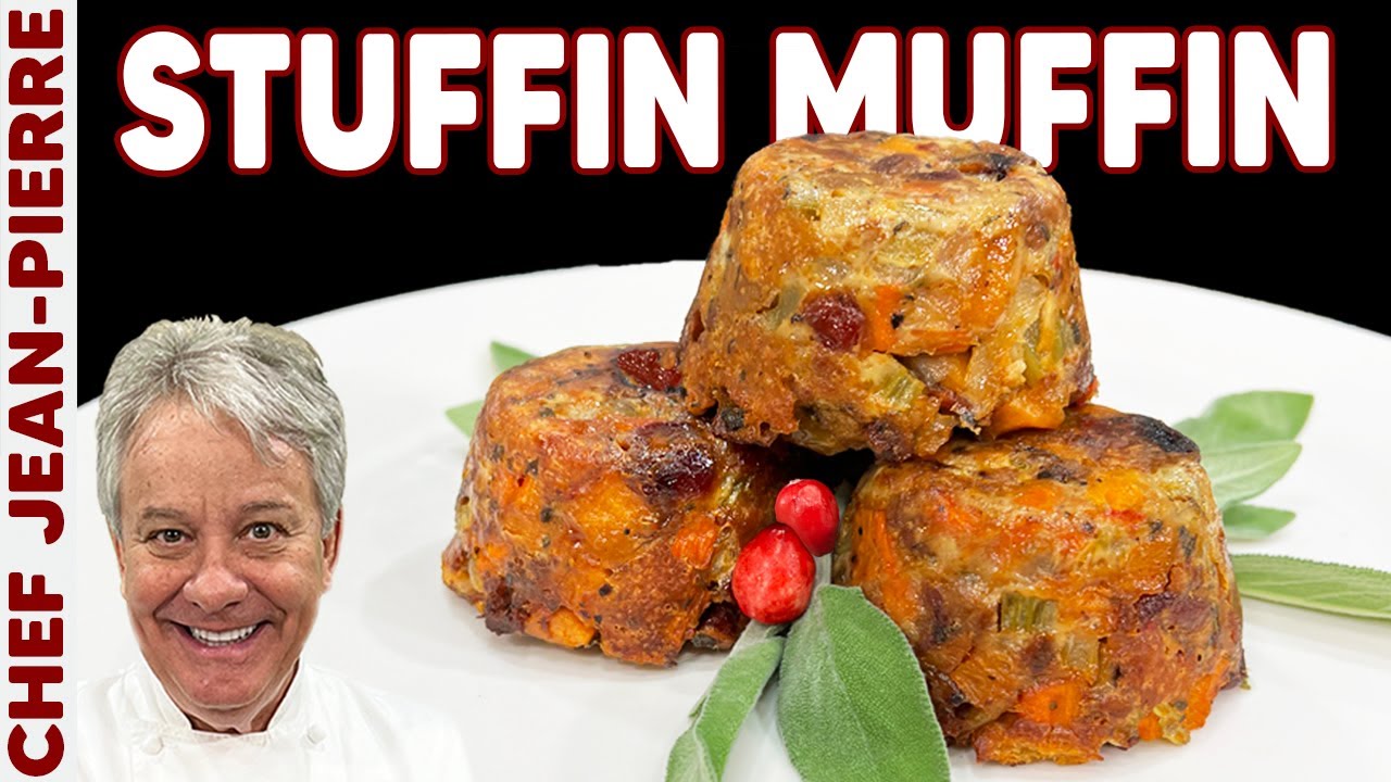 Stuffin Muffins Perfect for Thanksgiving! | Chef Jean-Pierre