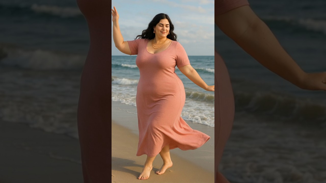 Stunning Dubai Beauty Dancing Gracefully on the Beach🥰🏄‍♀️ Dubai princess vlog #beautifulladystyle